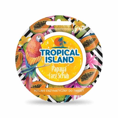 MARION Tropical Island Скраб для обличчя відлущуючий Papaya, 8 г