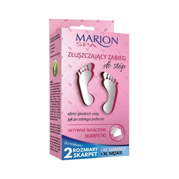 MARION Spa - маска для ніг Відлущуюча (носочки) 2 х 20 г.