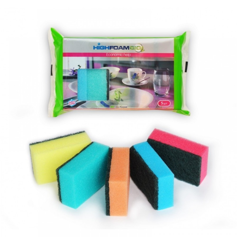 Perfecto Губка кухонна "Economic help" 5 шт.