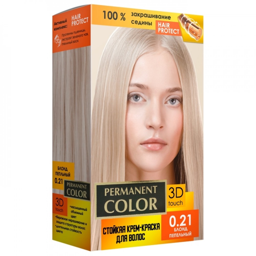 Аромат Крем-фарба для волосся тон (0.21) блонд попелястий