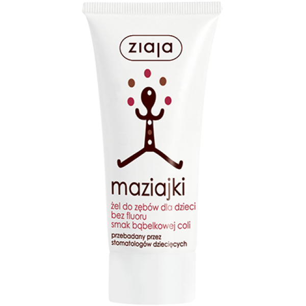 ZIAJA Kids 3+ Зубна паста "Бульбашки коли" 50 мл