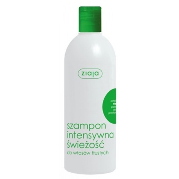 ZIAJA Засоби для волосся Шампунь з екстрактом м'яти Інтенсивна свіжість 400 мл