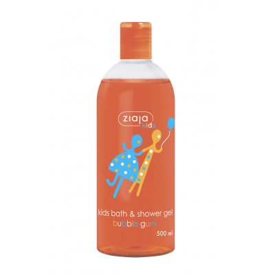ZIAJA Kids 3+ Піна для ванни-гель для душу "Жувальна гумка" 500 мл