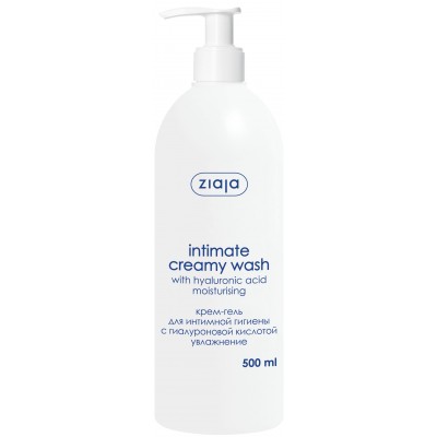 ZIAJA Інтимна гігієна Крем-гель з гіалуроновою кислотою 500 мл