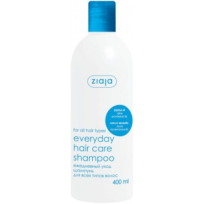 ZIAJA Засоби для волосся Шампунь з ектрактом жожоба Щоденний догляд 400 мл