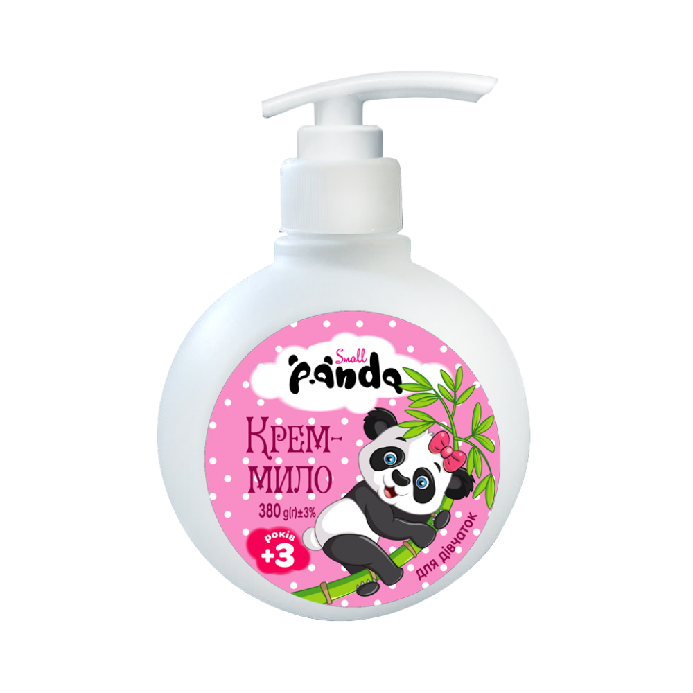 Селан Panda Рідке крем-мило 380 мл для дівчаток