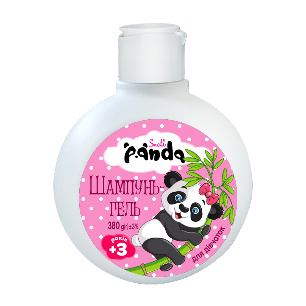Селан Panda Шампунь-гель 380 мл для дівчаток