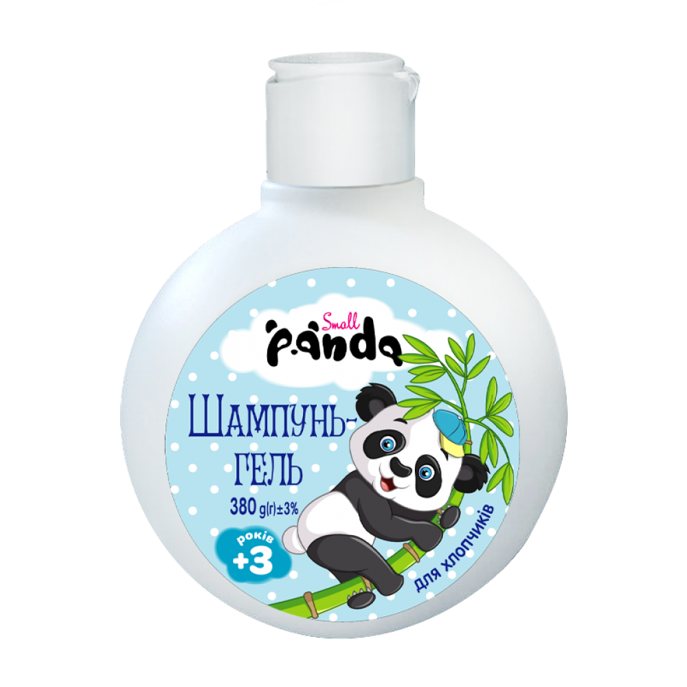 Селан Panda Шампунь-гель 380 мл для хлопчиків