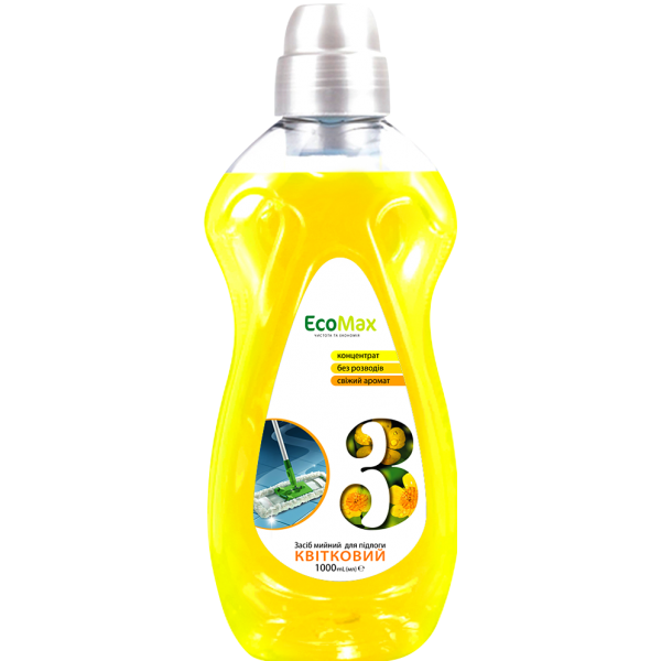 Селан Засіб для підлоги Квітковий "Ecomax" 1000 мл.