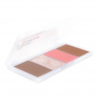 LN PRO Набір пудр для контурування обличчя 4 Steps Contour № 101(нейтральний холодний) 10 г