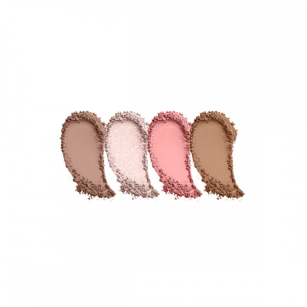 LN PRO Набір пудр для контурування обличчя 4 Steps Contour № 101(нейтральний холодний) 10 г