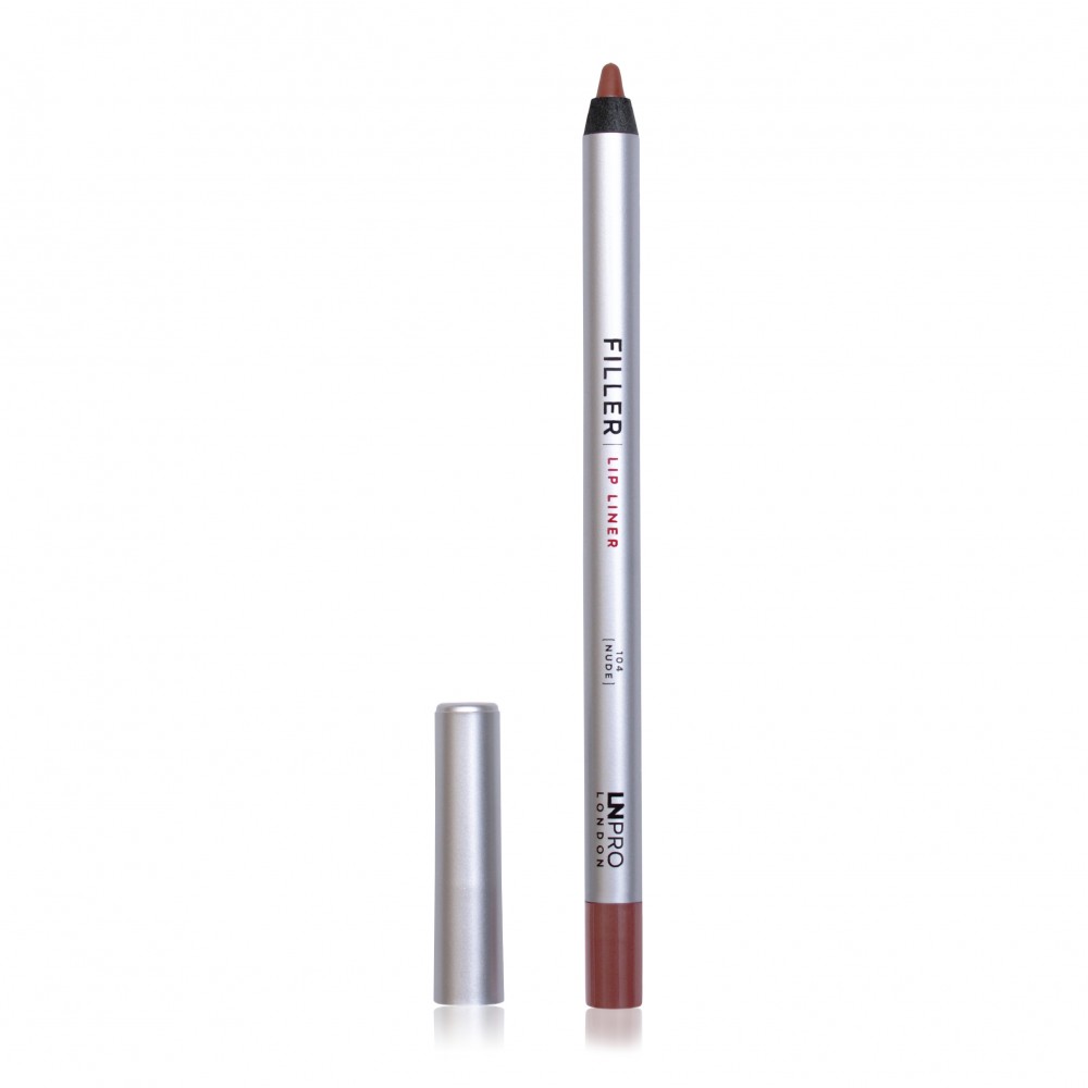 LN PRO Стійкий гелевий олівець для губ Filler Lip Liner №104 (натуральний) 1,7 г
