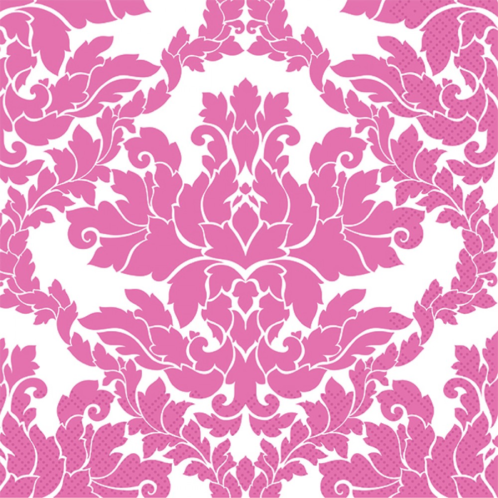 Silken Серветки паперові  "ДАМАСК ВІЗЕРУНОК" 33*33 3 шар 18шт у пачці