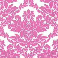 Silken Серветки паперові  "ДАМАСК ВІЗЕРУНОК" 33*33 3 шар 18шт у пачці