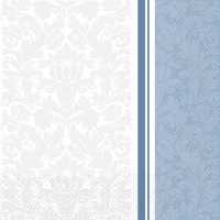 Silken Серветки паперові  "ДАМАСК " 33*33 3 шар 18шт у пачці