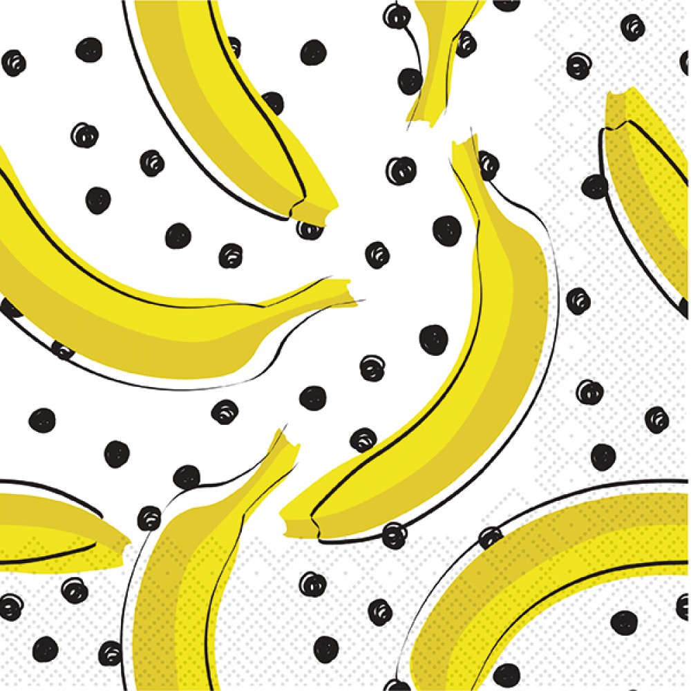 Silken Серветки паперові  "ФРУКТОВИЙ МІКС" 33*33 3 шар 18шт у пачці