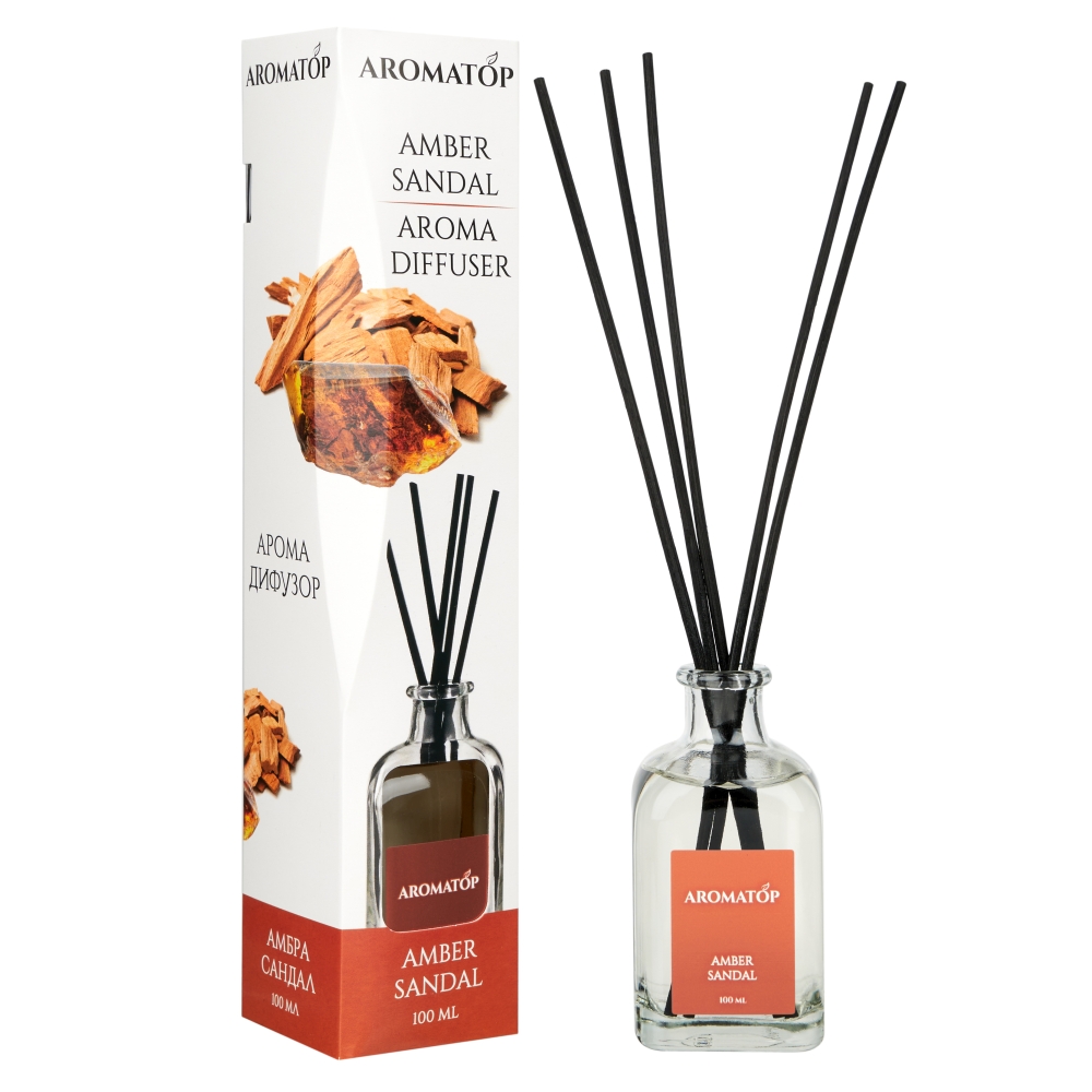 AROMATOP Аромадифузор Амбра Сандал 100 мл