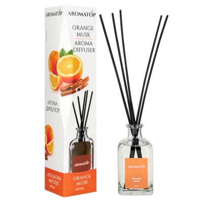 AROMATOP Аромадифузор Апельсин Мускус 100 мл
