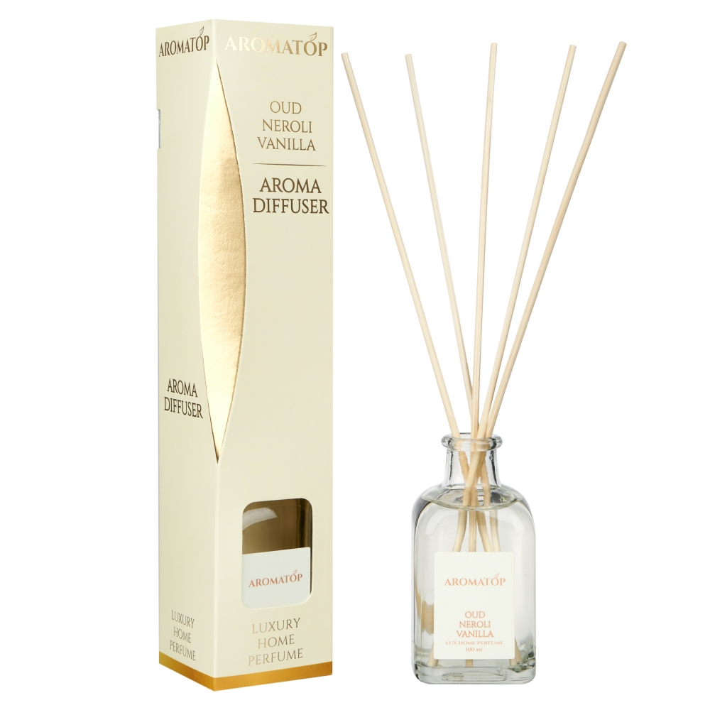 AROMATOP Luxury Home Perfume Аромадифузор Уд Неролі Ваніль100 мл