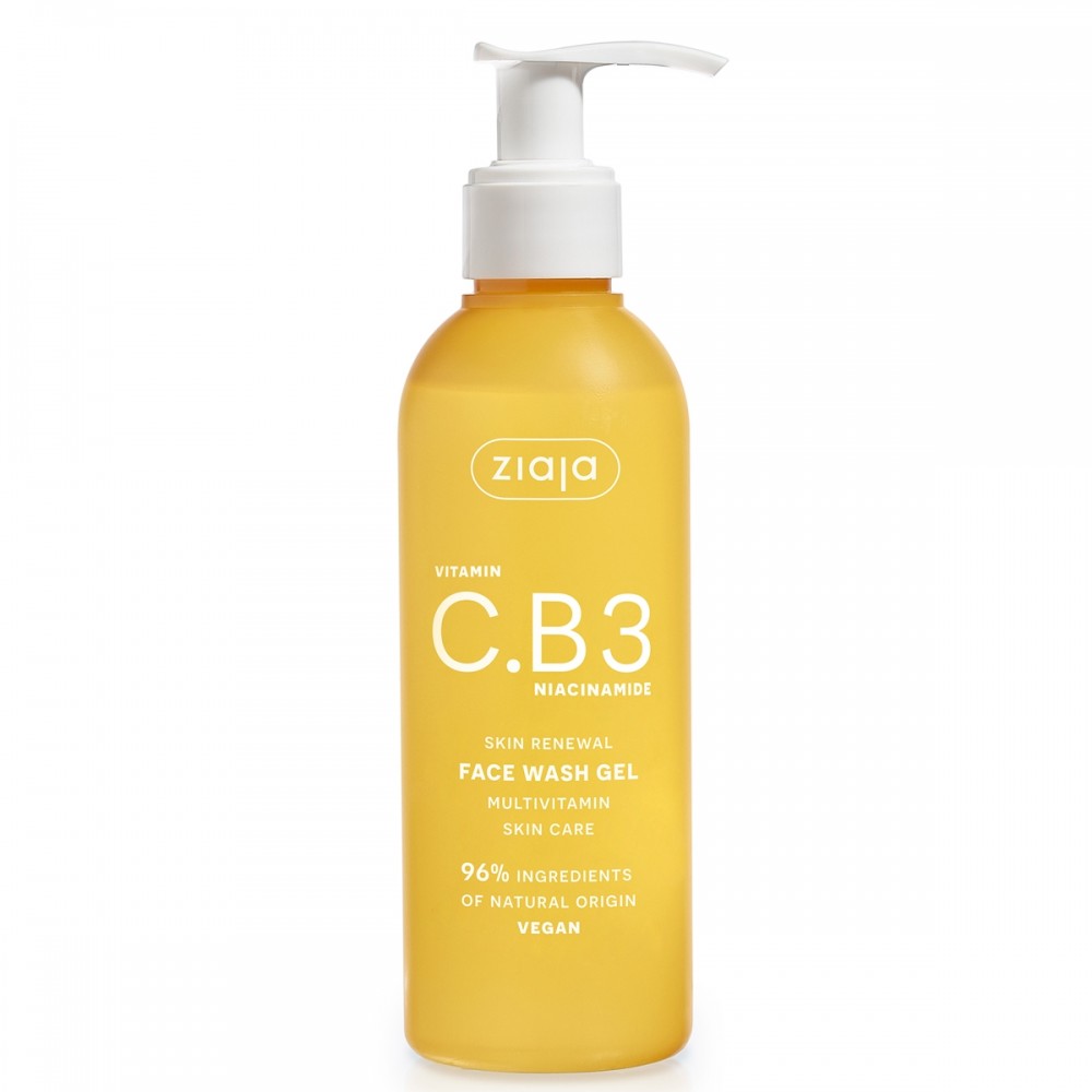 ZIAJA VITAMIN C.B3 NIACINAMIDE Гель очищаючий для обличчя 190 мл