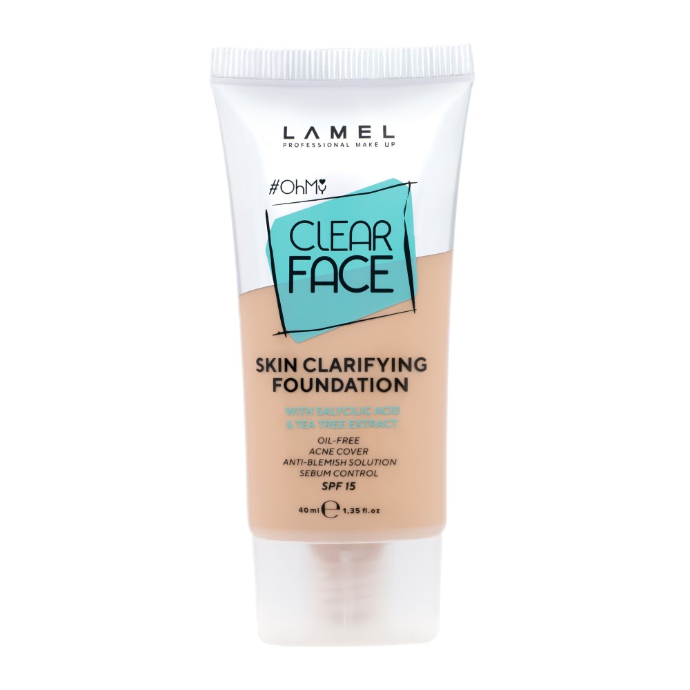 LAMEL Тональний крем Oh My Clear Face №403 40мл