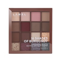 LAMEL Тіні для повік 16 Shades of Burgundy №16-4 16г