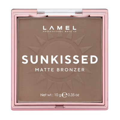 LAMEL Пудра бронзер для обличчя Sunkissed Matte Bronzer №402 5г