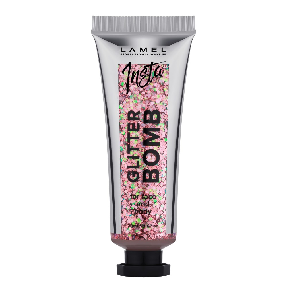 LAMEL Рідкий глітер для макіяжу INSTA Glitter Bomb №403 20мл