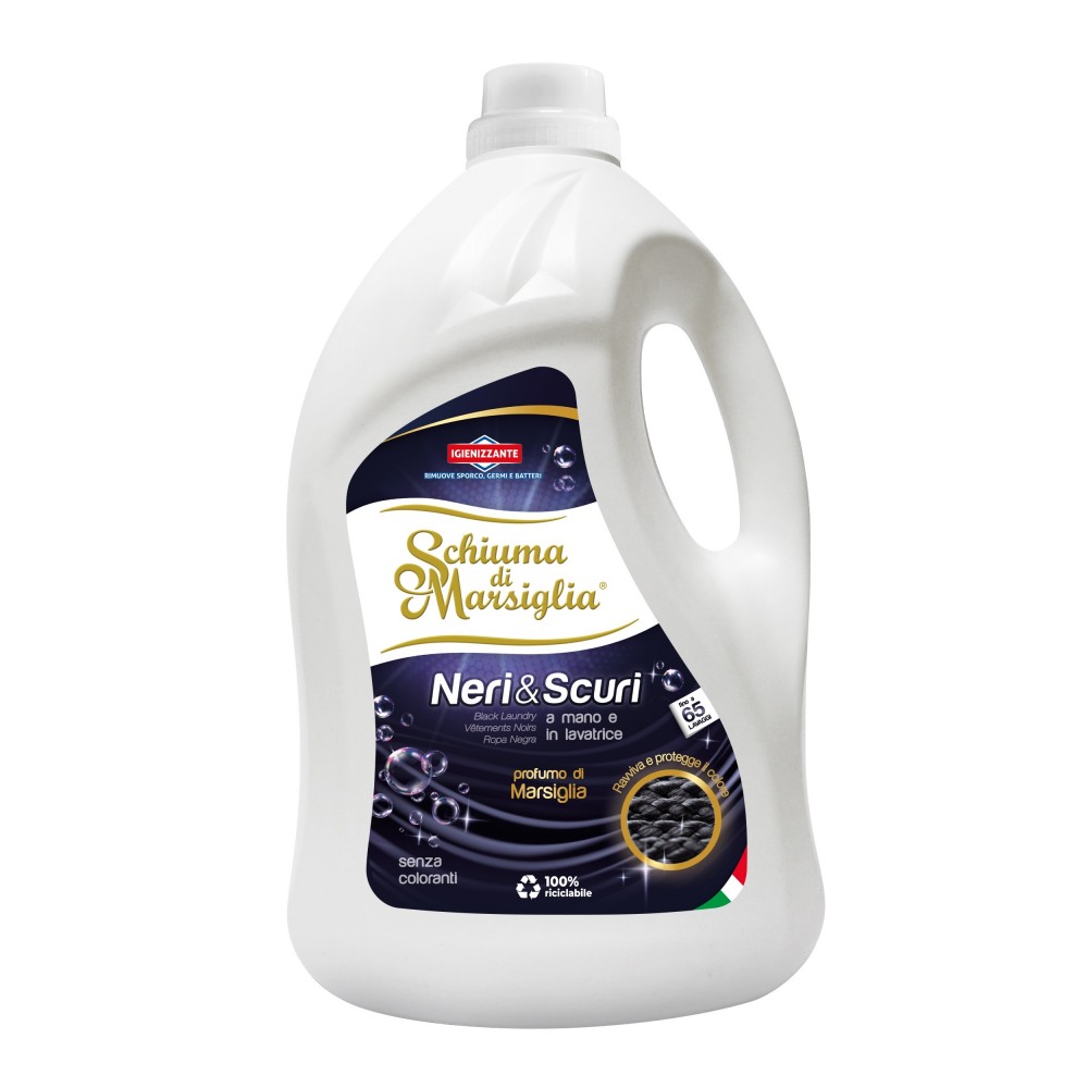 Schiuma di Marsiglia Гель для прання чорних тканин, 5л. (65 прань)