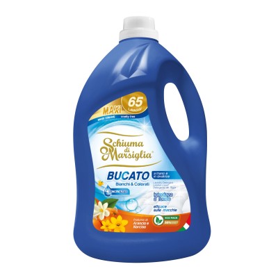 Schiuma di Marsiglia Гель для прання з ароматом апельсина та нарциса, 5 л. (65 прань)