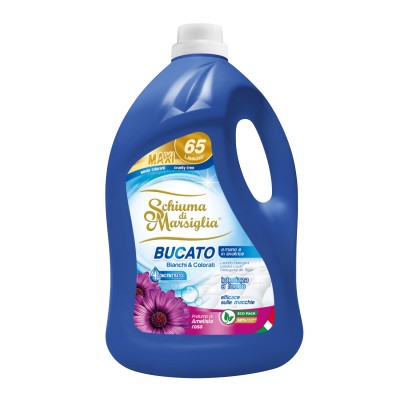 Schiuma di Marsiglia Гель для прання з ароматом троянди аметиста, 5 л. (65 прань)