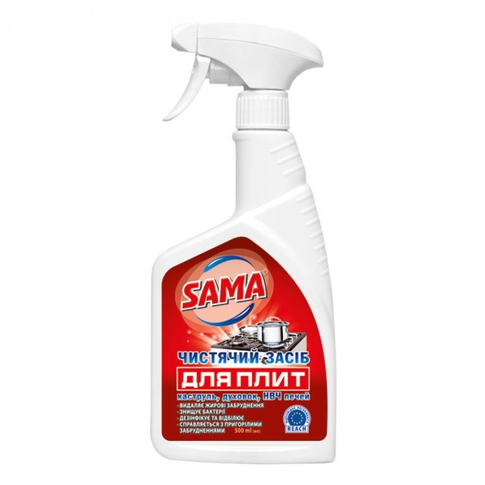 SAMA Чистячий засіб для плит, 500 мл з розпилювачем