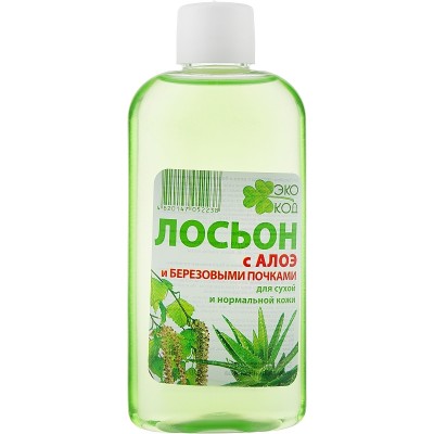 Лосьйон для обличчя "Екокод з алое й березовими бруньками"
