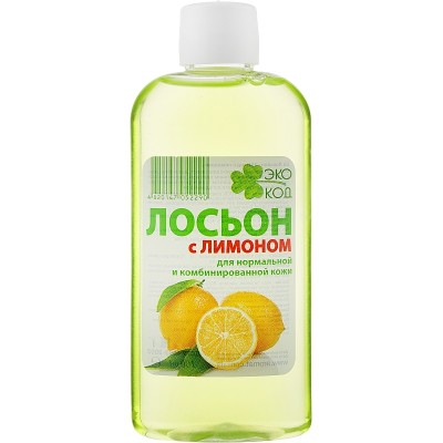 Аромат Лосьйон для обличчя "ЕкоКод з лимоном" (для норм. і комбін. шкіри)