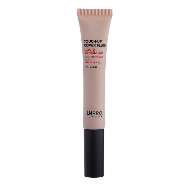 LN PRO Консилер зі світловідбиваючими частинками Touch-Up Cover Fluid Liquid Concealer № 101 (15 мл)