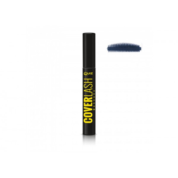QUIZ Туш для вій "Cover Lash" з банановим пензликом 9 г.