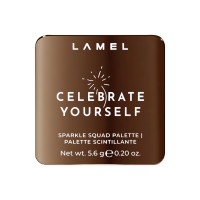 LAMEL Палітра тіней для повік Celebrate Yourself Sparkle Squad Palette 01