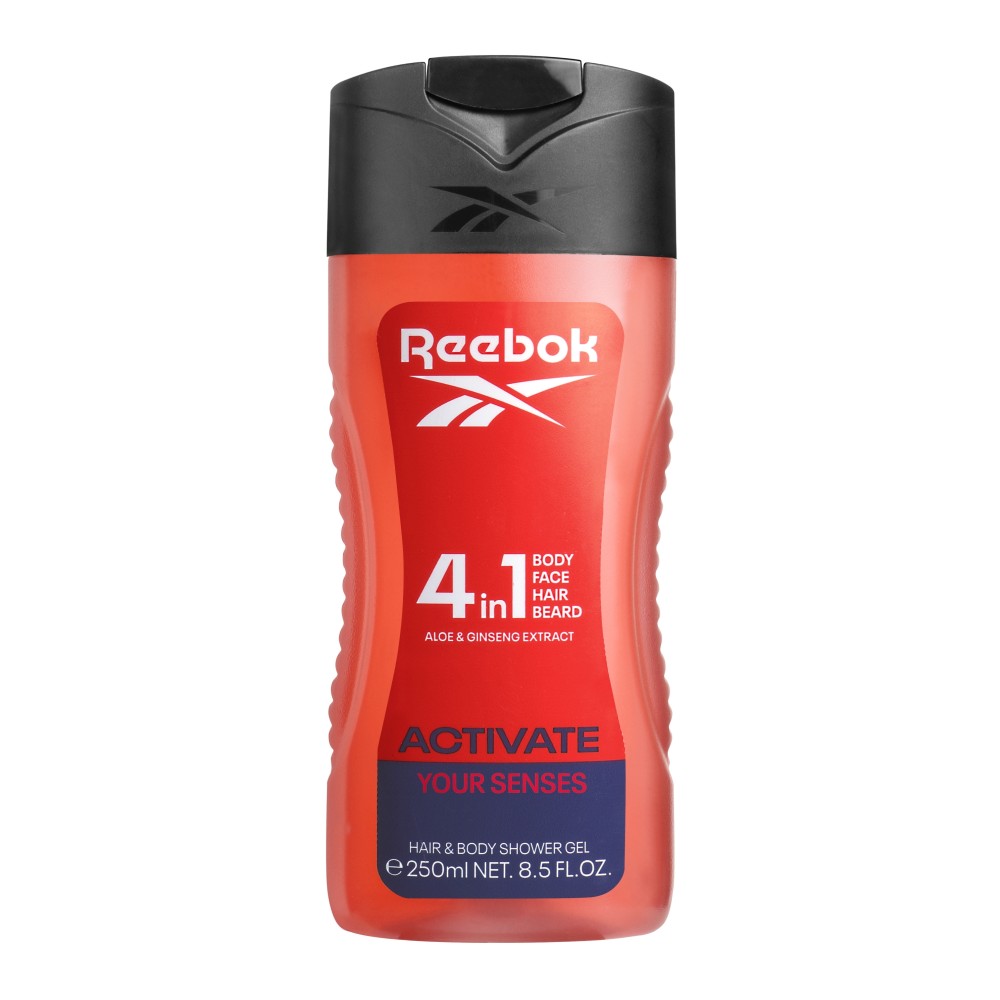 REEBOK Гель для душу для чоловіків Activate Your Senses 250 мл