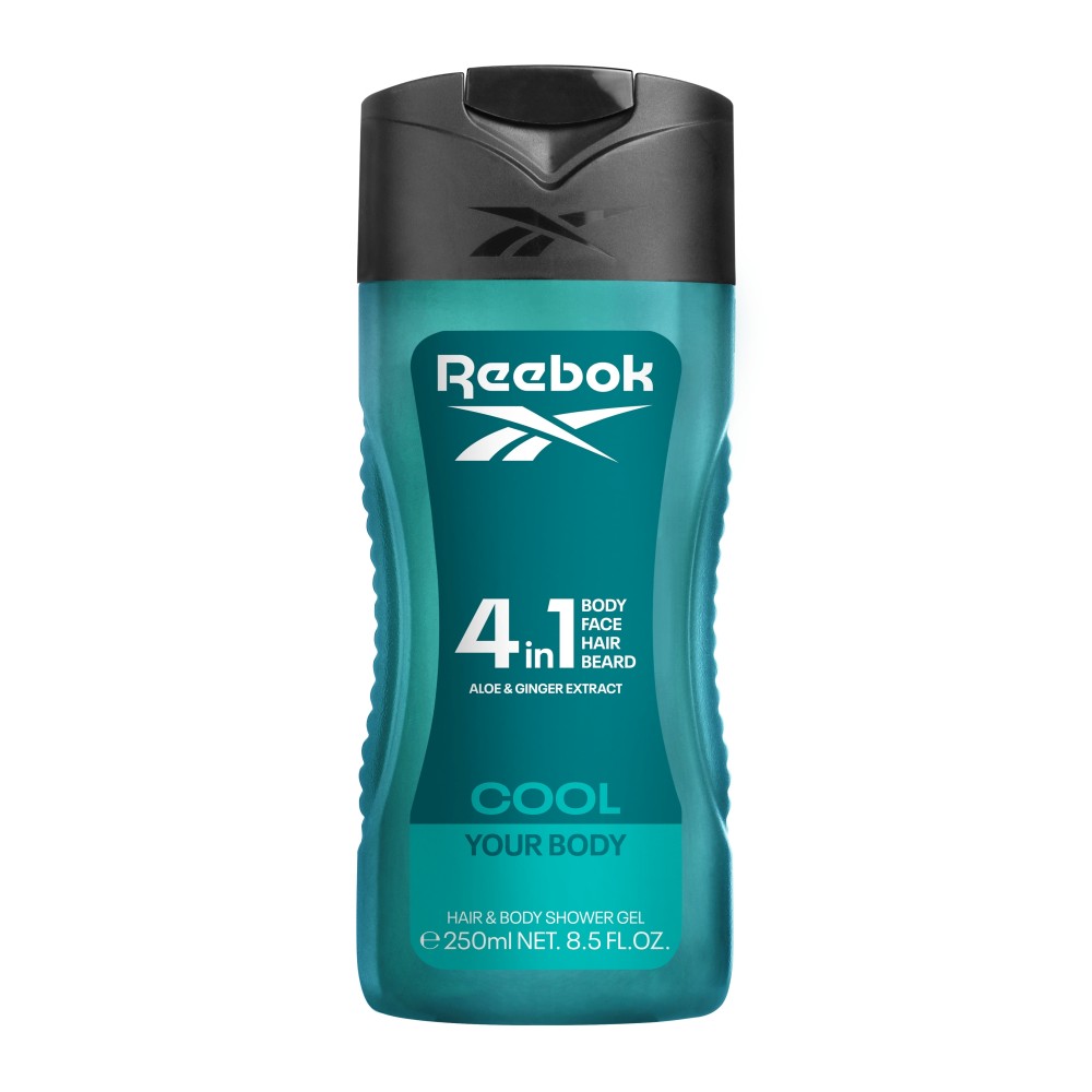 REEBOK Гель для душу для чоловіків Cool Your Body 250 мл