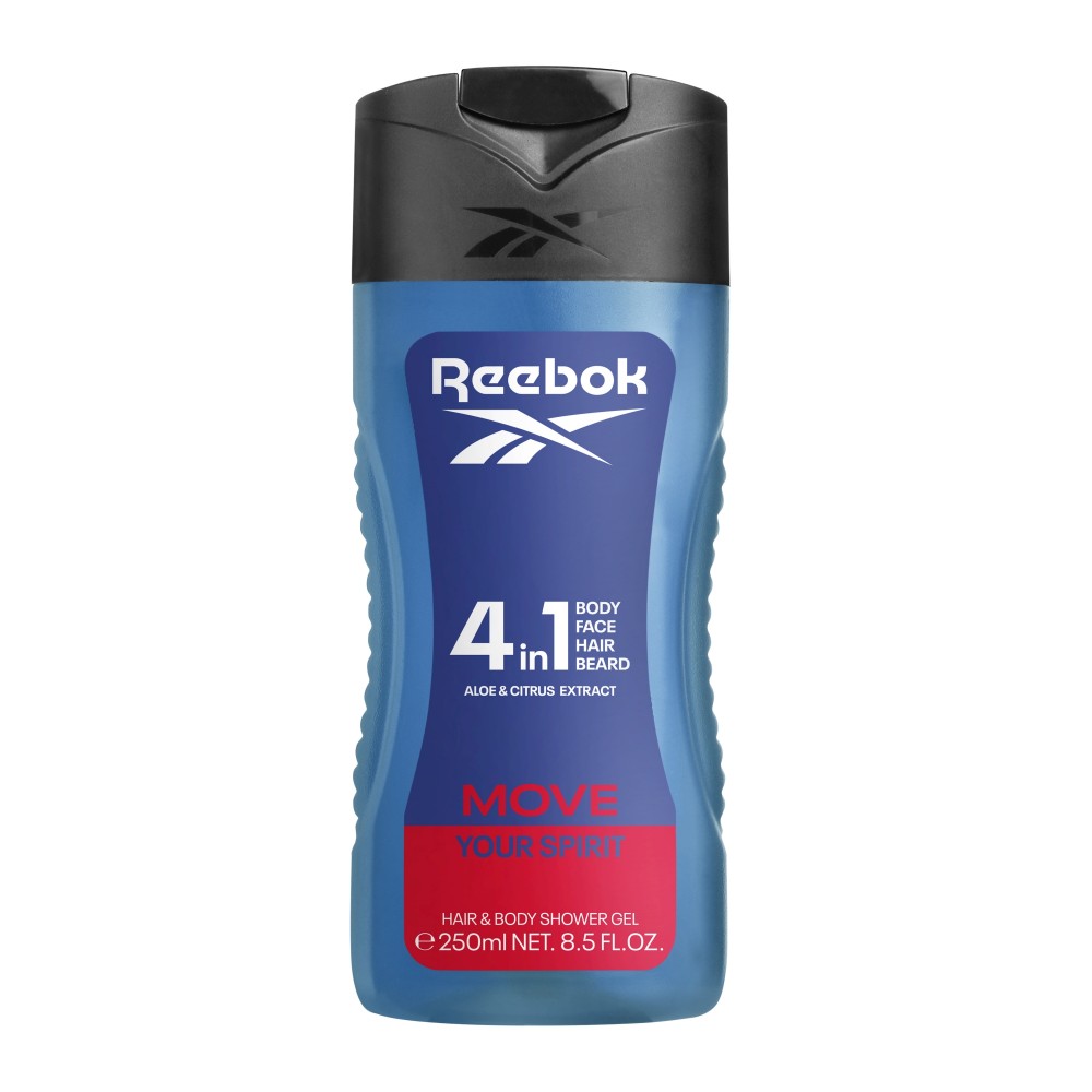 REEBOK Гель для душу для чоловіків Move Your Spirit 250 мл