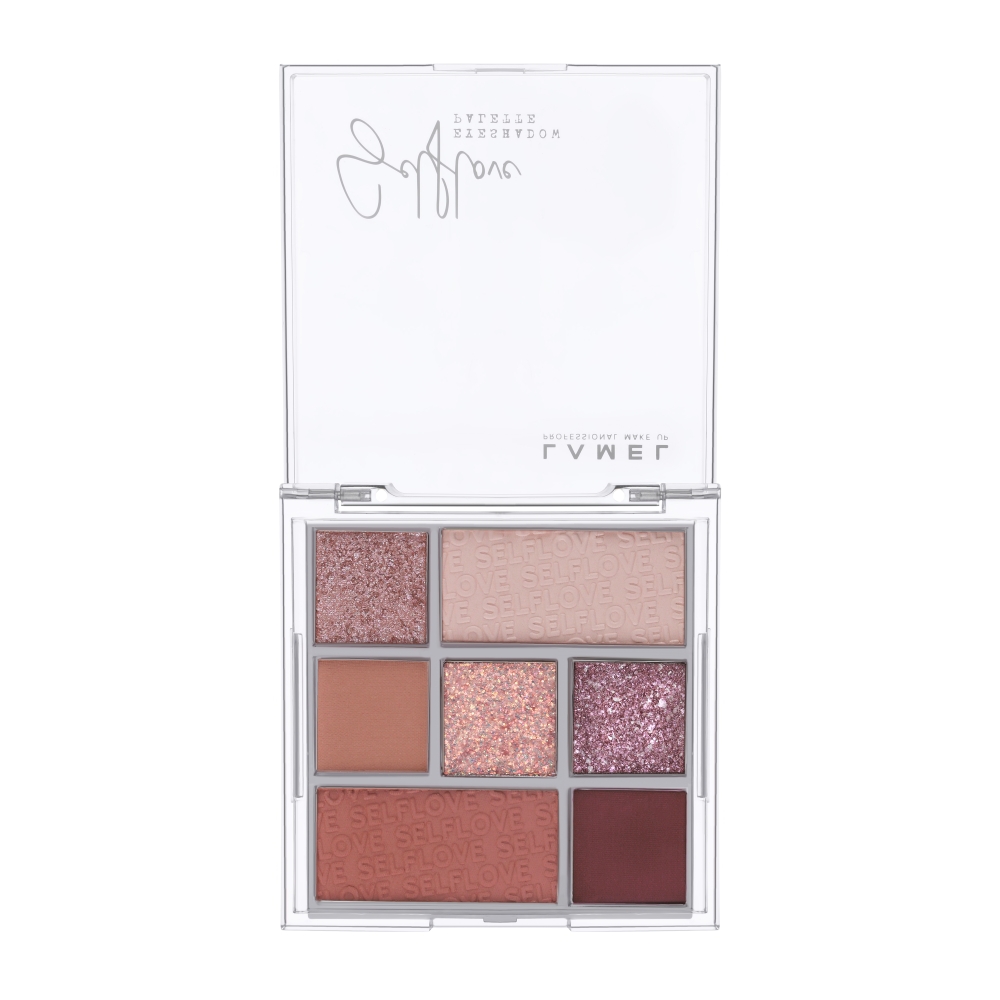 LAMEL Набір тіней для повік SELFLOVE Eyeshadow Palette №401 8,5г