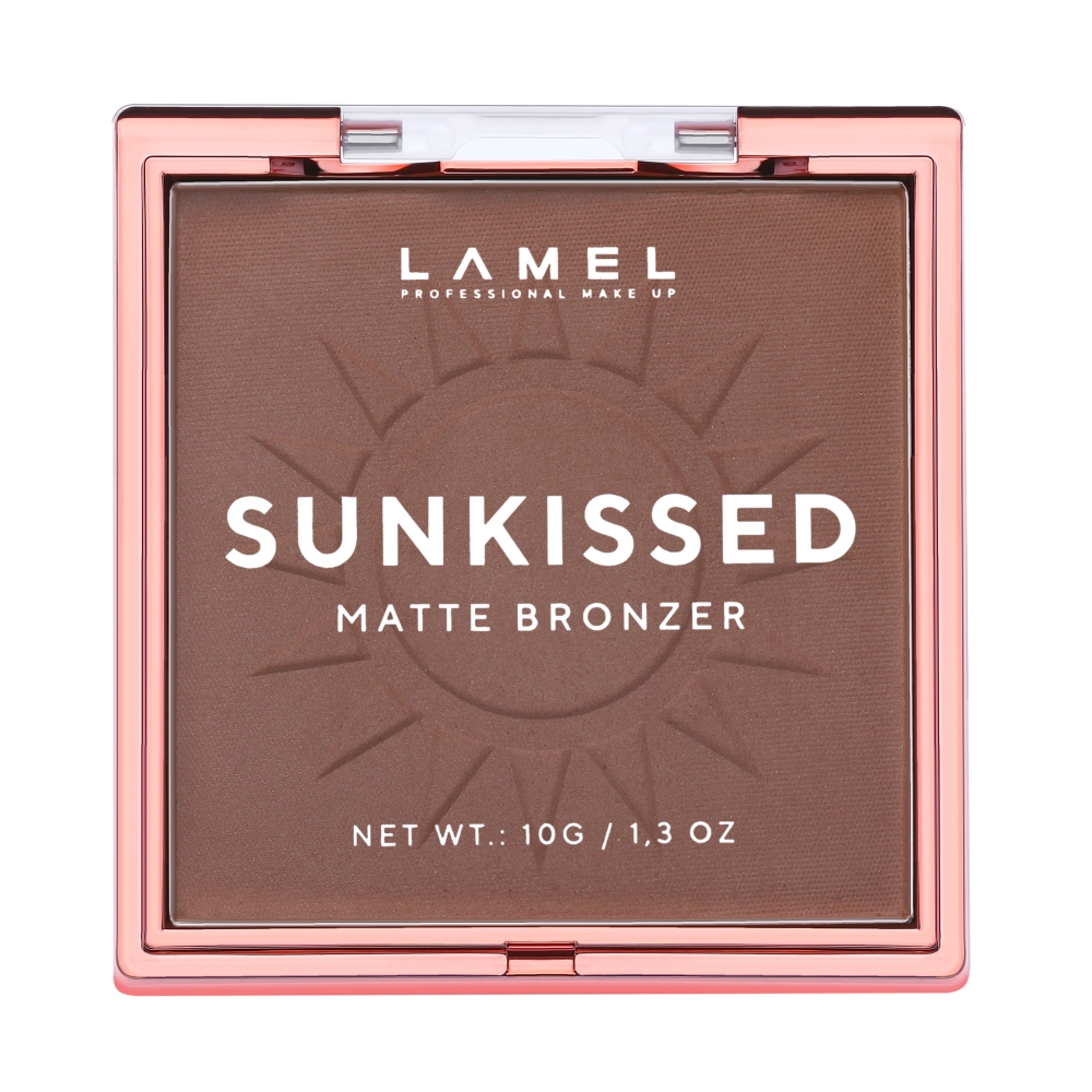 LAMEL Пудра бронзер для обличчя Sunkissed Matte Bronzer №401 5г