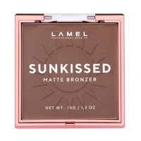 LAMEL Пудра бронзер для обличчя Sunkissed Matte Bronzer №401 5г