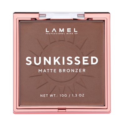 LAMEL Пудра бронзер для обличчя Sunkissed Matte Bronzer №401 5г
