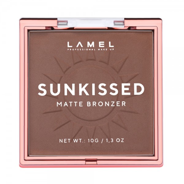LAMEL Пудра бронзер для обличчя Sunkissed Matte Bronzer №401 5г
