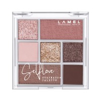 LAMEL Набір тіней для повік SELFLOVE Eyeshadow Palette №402 8,5г