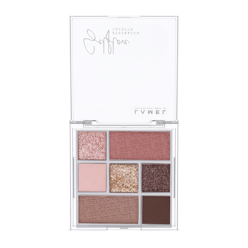 LAMEL Набір тіней для повік SELFLOVE Eyeshadow Palette №402 8,5г