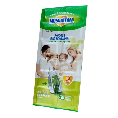 MOSQUITALL Пластини від комарів Захист для всієї родини 12 шт