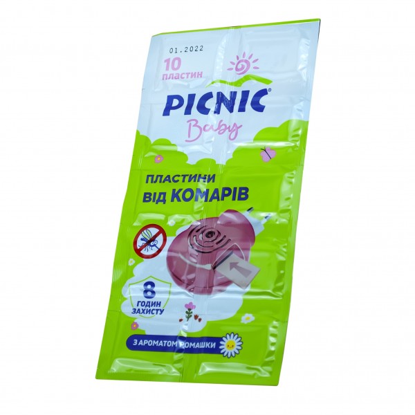 Picnic Baby Пластини від комарів 10 шт
