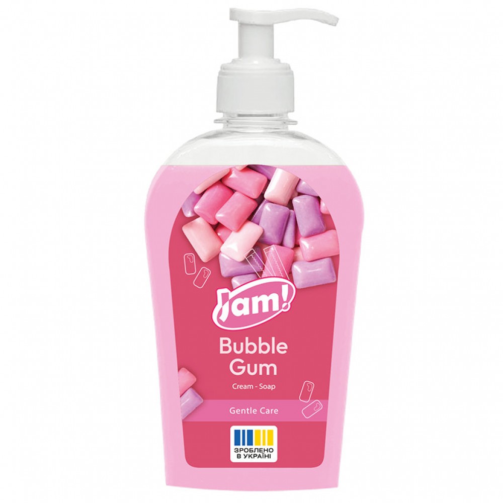 SAMA Крем-мило Bubble Gum з гліцерином "JAM!" 300 г